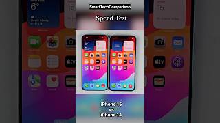 iPhone 14 vs iPhone 15 Speed Test [upl. by Joktan978]