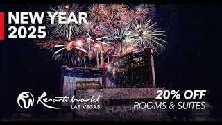 New Year 2025 Hotel Deal  Resorts World Las Vegas [upl. by Ybbor878]