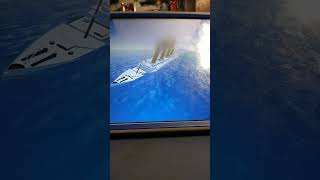 Britannic hits a mine and sinks to the left Ship morning 3d [upl. by Nikolaos555]