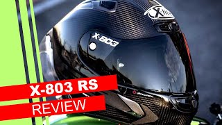 Xlite X803 motorcycle helmet rider review [upl. by Mcdowell783]