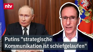 Weber zu Moskaus Drohungen Putins quotstrategische Kommunikation ist schiefgelaufenquot  ntv [upl. by Meadow]