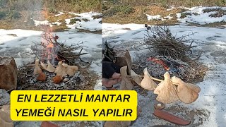 EN LEZZETLİ MANTAR YEMEĞİ 💛❤️🍄🍄 [upl. by Anelad]