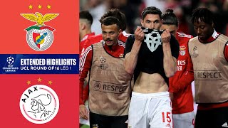 Benfica vs Ajax Extended Highlights  UCL Round of 16  Leg 1  CBS Sports Golazo [upl. by Aihceyt797]