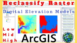 How to Reclassify Raster using ArcGIS [upl. by Pegeen]