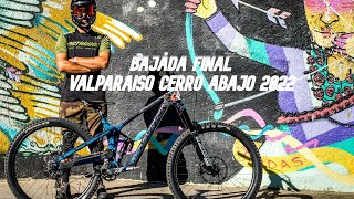 POV BAJADA FINAL DEL RED BULL VALPARAISO CERRO ABAJO 2022 [upl. by Ilrahc]