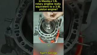 Is Mazdas 13L rotary engine really equivalent to a 39L piston engine  automotiveXpert Garage [upl. by Horatia]