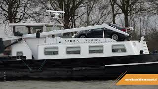 Binnenvaartschip Varius op het Amsterdam Rijnkanaal  Binnenvaart [upl. by Giles381]