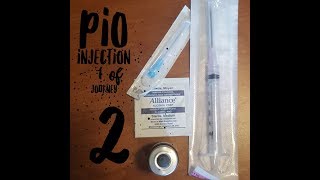 Progesterone in Oil injection 1 of Surrogacy journey 2 [upl. by Attolrahc30]