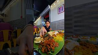 Ultimate Indian Banana Leaf Curry Challenge foodchallenge [upl. by Enerak451]