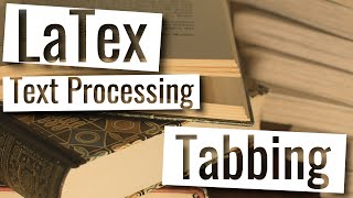 Latex Playlist  Tabbing [upl. by Ardnayek]