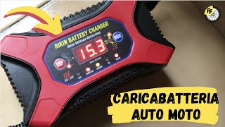 CARICA BATTERIA AUTO MOTO TUTORIAL [upl. by Ivey]