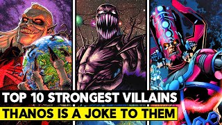 Top 10 Strongest Villains in The Marvel Universe [upl. by Axel]