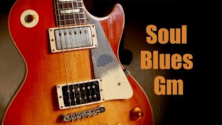 Expressive Blues amp Soul Guitar Backing Track In G Minor [upl. by Ellebasi458]