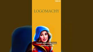 New word of the day Logomachy [upl. by Ecnaled]