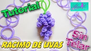 ♥ Tutorial Racimo de Uvas de gomitas sin telar ♥ [upl. by Anin568]