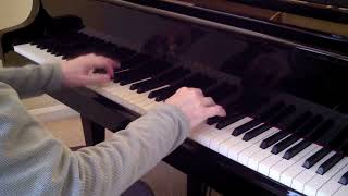 Nino Rota Grillo Notturno from Sette Pezzi Difficile per Bambini for piano [upl. by Airat215]