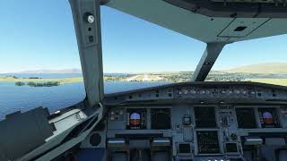 Airbus 321 Landing at Karpathos Island National Airport [upl. by Blake]