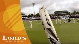 GoPro batting  Adam Gilchrists walk out at Lords  Access All Areas [upl. by Zashin]