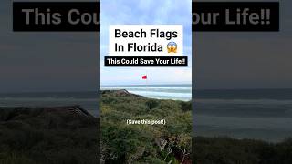 📍 Beach Flags in Florida 😱 floridatravelFlorida safety floridabeaches travel traveltips [upl. by Bettencourt]