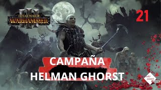 TOTAL WAR WARHAMMER 3  Campaña Helman Ghorts muy difícil  JODIENDO AL ORCO NOS JODE EL ENANO 21 [upl. by Nodyarg]