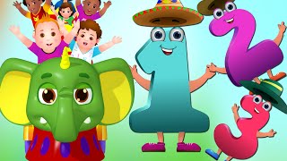 Canción de Números  Aprende a Contar Desde 1 a 20 Learn Numbers 1 to 10  ChuChu TV [upl. by Hanah]