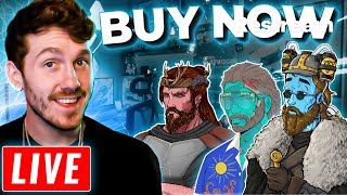 100x NFTs TO BUY NOW 🔴 LIVE TRADING JPEGS amp MEME COINS BONK JUP SOL BTC WIF 🚀 [upl. by Attesor468]