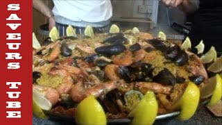 How to make Paella with TV Chef Julien Picamil from quotSaveursquot Dartmouth UK [upl. by Enyledam672]