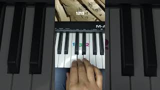 Играй как профи Только три ноты  Обучение игры на пианино piano pianotutorial [upl. by Kentiggerma371]