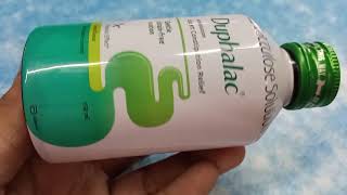 Duphalac Syrup  Lactulose solution  constipation  Duphalac syrup use side effects review Hindi [upl. by Nikolos]