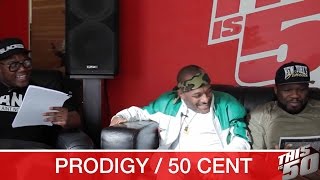 Prodigy on New Prison Cookbook 50 Cent Walks In Making Beats Life in Jail [upl. by Haorbed]