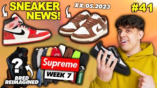 JORDAN 4 BRED REIMAGINED AUS LEDER 🤮🤡  DUNK LOW MOCHA 😨  RELEASES  LEAKS  Sneaker News 41 [upl. by Fasano]