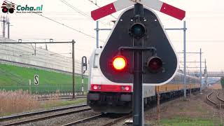 Aki Spoorwegovergang ZevenBergschen Hoek Dec 2018 😍4K😍  Dutch railroad crossing [upl. by Brinna414]