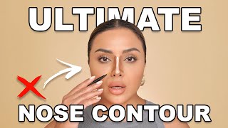 The ULTIMATE nose contour tutorial YOU NEED to know  Nina Ubhi [upl. by Staley749]