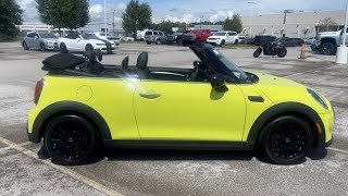 2024 MINI Cooper Convertible  Zesty Yellow [upl. by Nylleoj106]