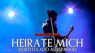 Rammstein  Heirate Mich Subtitulado al español [upl. by Yrrab]