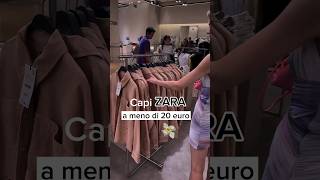 ZARA SALDI 🛍️ Capi a meno di 20 euro perfetti per le tendenze autunno 2024 😮 saldi zarashopping [upl. by Candra]