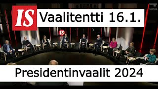 IltaSanomien vaalitentti 161  Presidentinvaalit 2024 [upl. by Arrio]