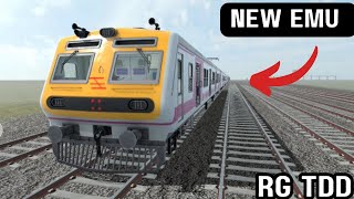 New Update Released 🔥  New EMU Train Added  RG Train Tech Demo  Hindi Gameplay [upl. by Nosreme]