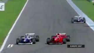 Michael Schumacher VS Jacques Villeneuve 1997 [upl. by Jozef528]