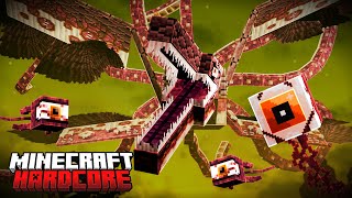 I Tried to Survive the Most Horrifying Dimension in Hardcore Minecraft [upl. by Ennahgiel]