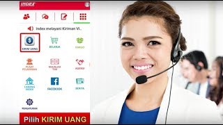 Cara Kirim Uang Melalui APP INDEX [upl. by Fifine]