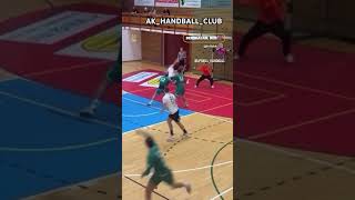 Best goal in handball 💫🥅 bestofhandball handball trending handballgoalkeeper sportsball [upl. by Atirb]