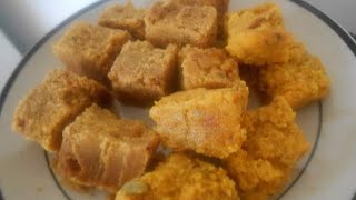 Mauritian Besan Mehsoor Recipe Mysore Pak [upl. by Leunam]