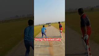 cricketshots  Left arm bowling [upl. by Tloh254]