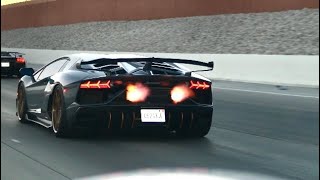 Lamborghini Aventador SVJ with Gintani exhaust 4K HEADPHONE USERS BEWARE [upl. by Thomasin]