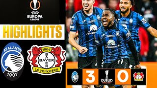 Atalanta vs Bayer Leverkusen 30 Highlights  Europa League Final 2024  Ademola Lookman Hattrick [upl. by Menis]