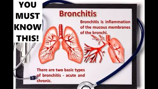 Bronchitis Types Causes Symptoms Diagnosis Treatment amp Pathology I Inflammation of the bronchi [upl. by Norrabal]