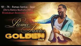 Romeo Santos  Ileso Chris Remix Bachata Intro Breakdown Basskick 151 BPM MUSICA PARA DJ [upl. by Nerrol]