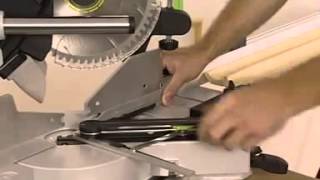 Festool KAPEX KS 120 EB uciosarka przesuwna docinanie listew przysufitowych [upl. by Lenrad]