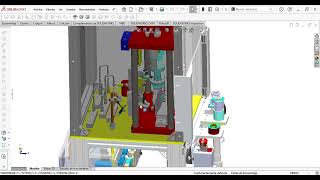 Diseño mecanice de una estacion en Solidworks [upl. by Sheilah831]